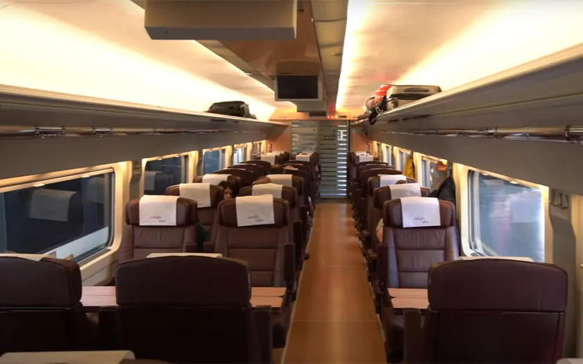 Renfe Train Interior